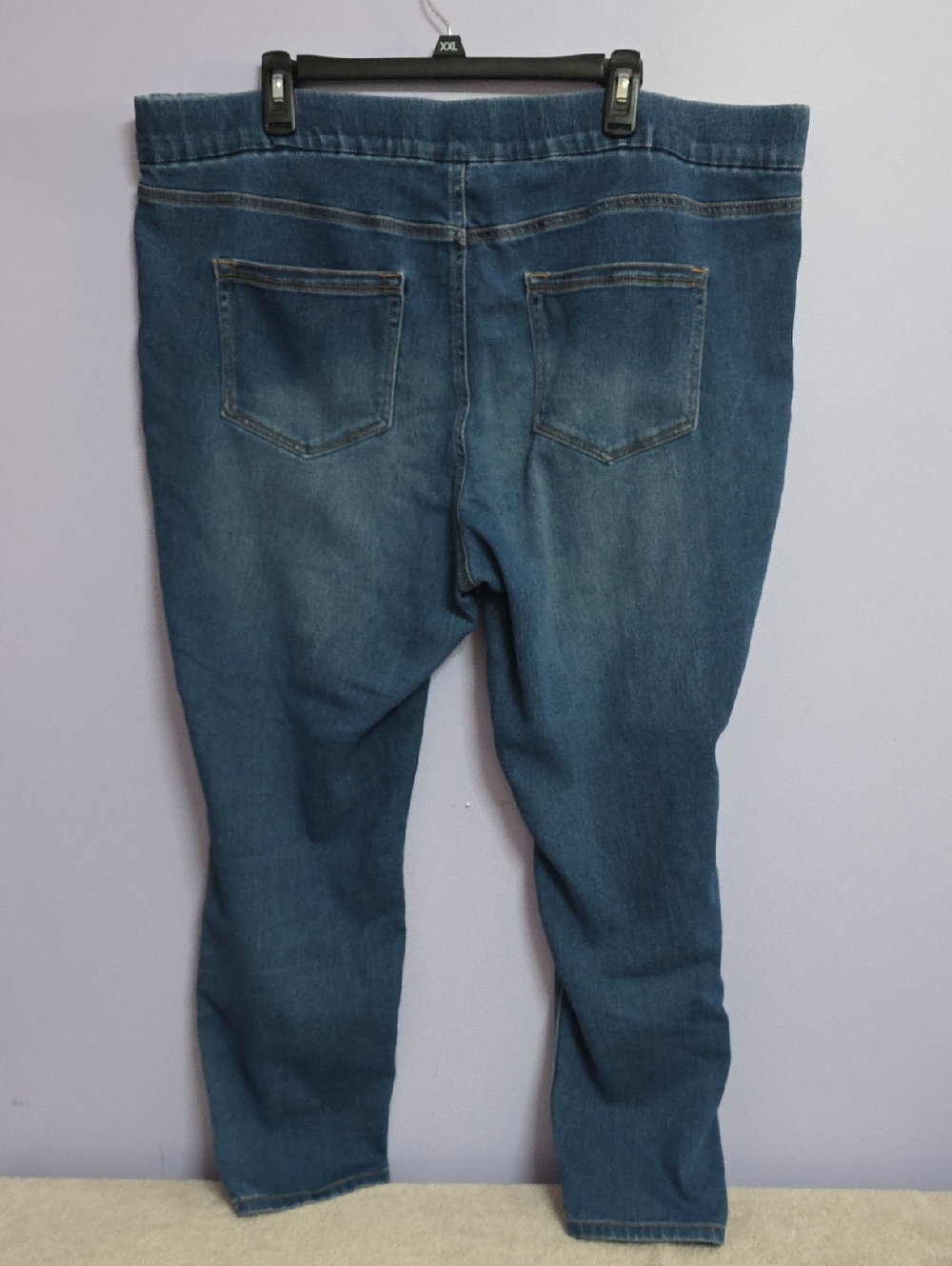Blue Women’s Pull-On Slim Jeans - Picture 3 of 7